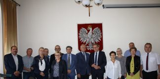 Delegacja Powiatu Świeckiego w Powiecie Jarosławskim