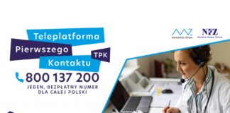 Narodowy Fundusz Zdrowia uruchomił Teleplatformę Pierwszego Kontaktu (TPK)