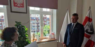 Od Lewej P. Barbara Studzińska, P. Krzysztof Szczukowski