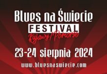Powiat Świecki partnerem 14. Blues na Świecie Festival Kujawy/Pomorze