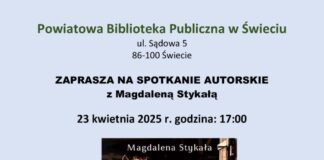 Zaproszenie na spotkanie autorskie