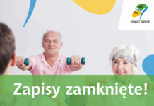 Zakończenie rekrutacji do „Programu Zapobiegania Upadkom dla Seniorów”