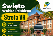 Święto Wojska Polskiego. Strefa VR przed Starostwem Powiatowym w Świeciu