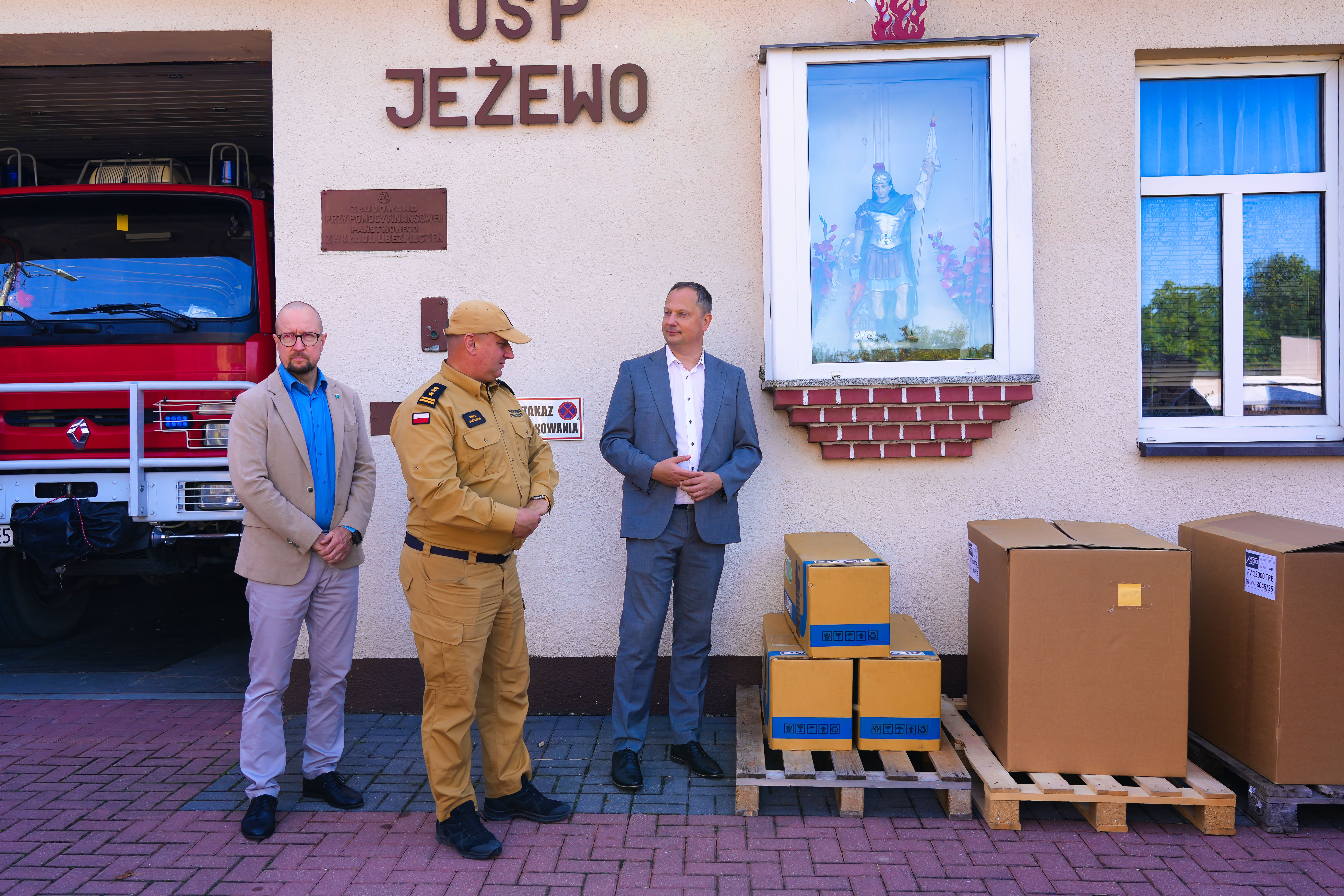 Sprzęt dla jednostek OSP z Powiatu Świeckiego