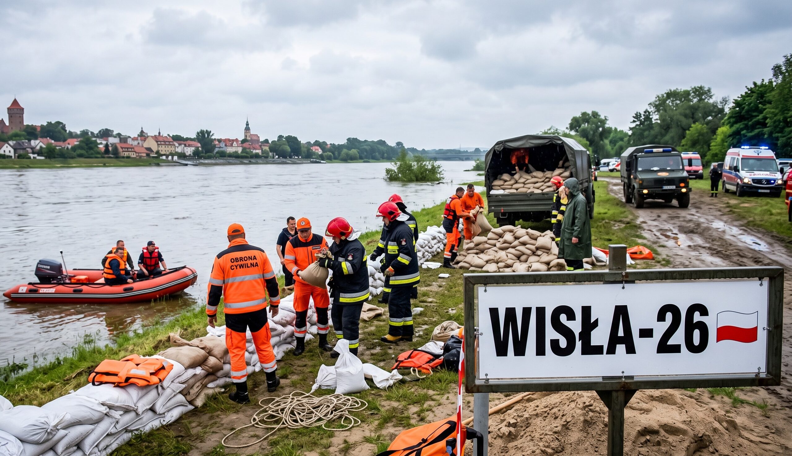 Powiatowe ćwiczenie z zakresu ochrony ludności i obrony cywilnej pk. WISŁA-26