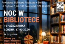 „Biblioteka (się) sprawdza” czyli noc w bibliotece