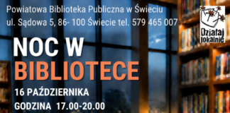 „Biblioteka (się) sprawdza” czyli noc w bibliotece