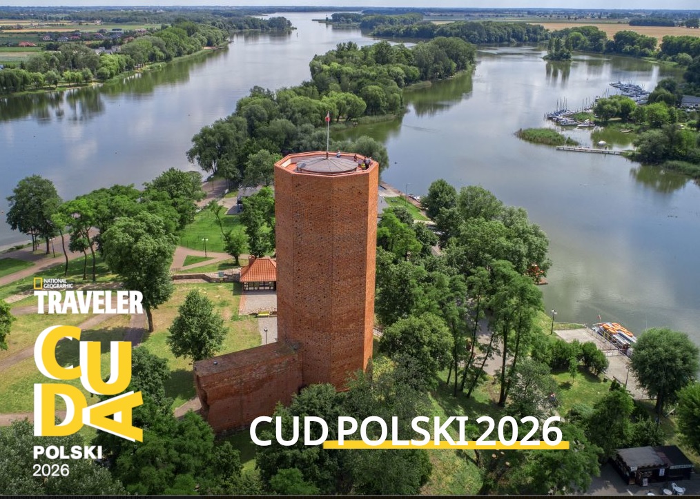 Mysia Wieża i Jezioro Gopło Cudem Polski 2026. Wielki sukces Kruszwicy i Kujaw